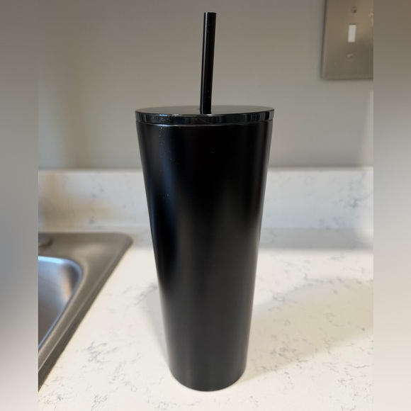 Starbucks Matte Black Tumbler with Straw - Picture 2 of 9